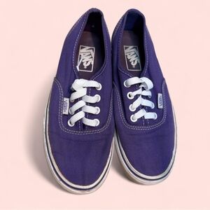 Vans Classic Purple and White Sneakers Womens 7.5 men’s s 6